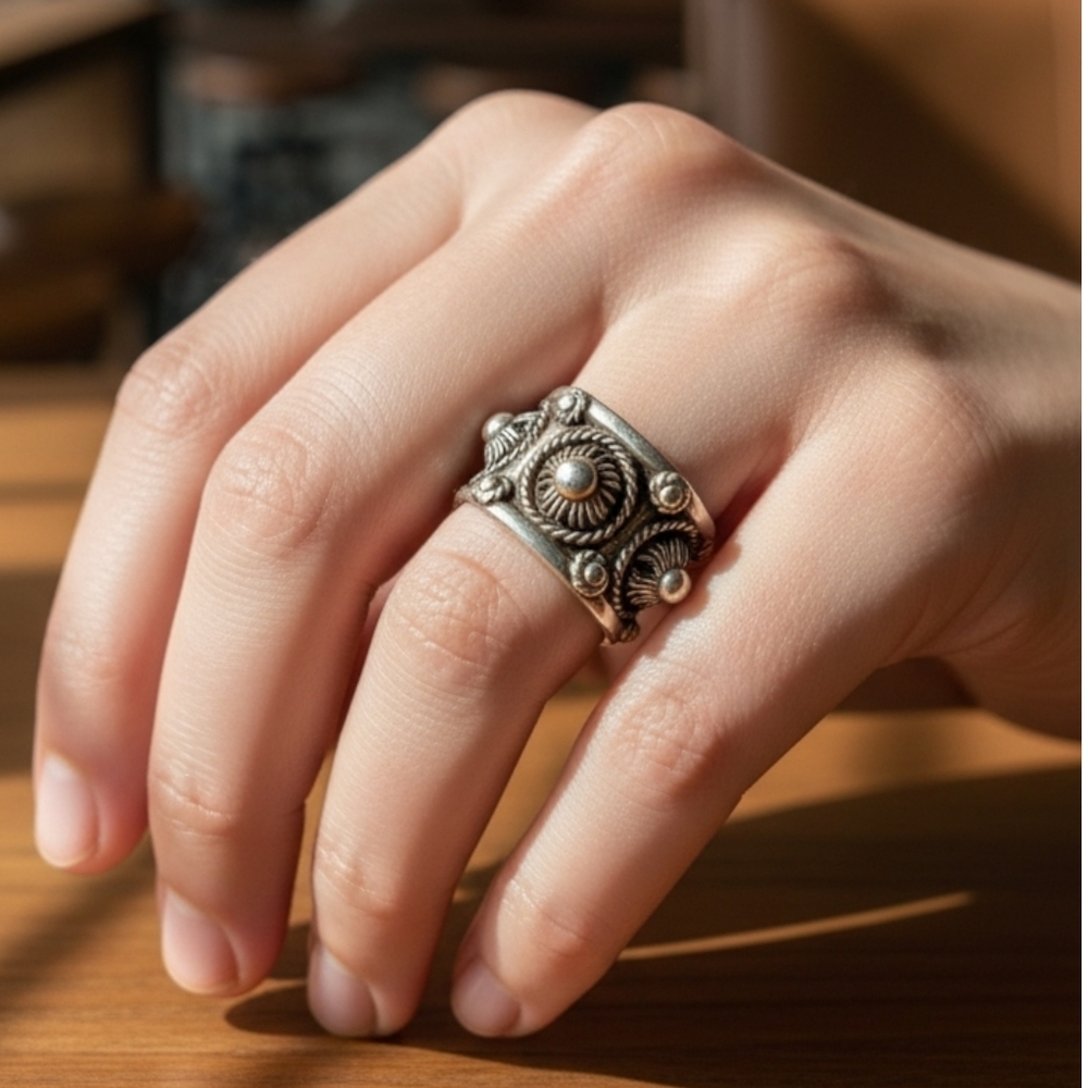 TAXCO Sterling Silver OOAK Ring!